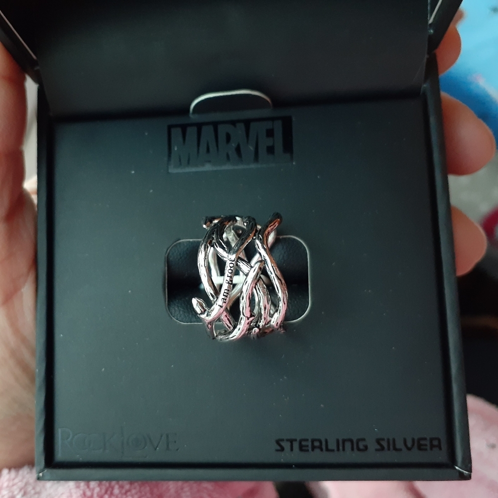 Rocklove I Am Groot Ring size 7